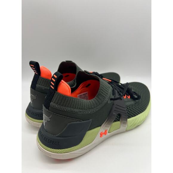 Under Armour Project Rock 4 Mana Training 3025940-304 Green Men Size 12. - Picture 10 of 12